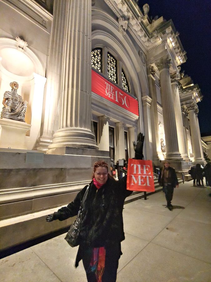 Lynne at The Met
