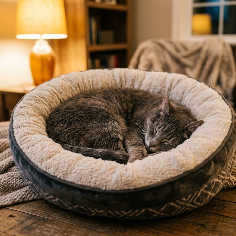 Heated orthopedic bed